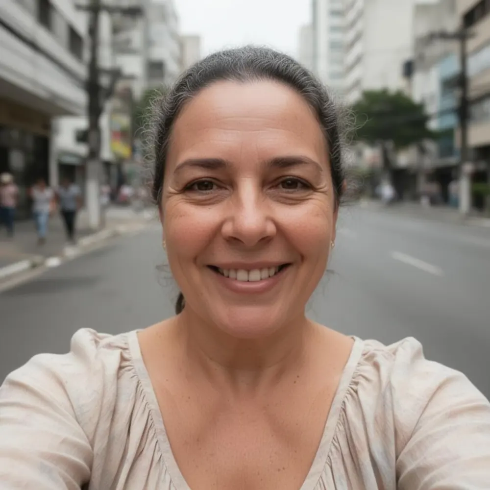 Mãe satisfeita