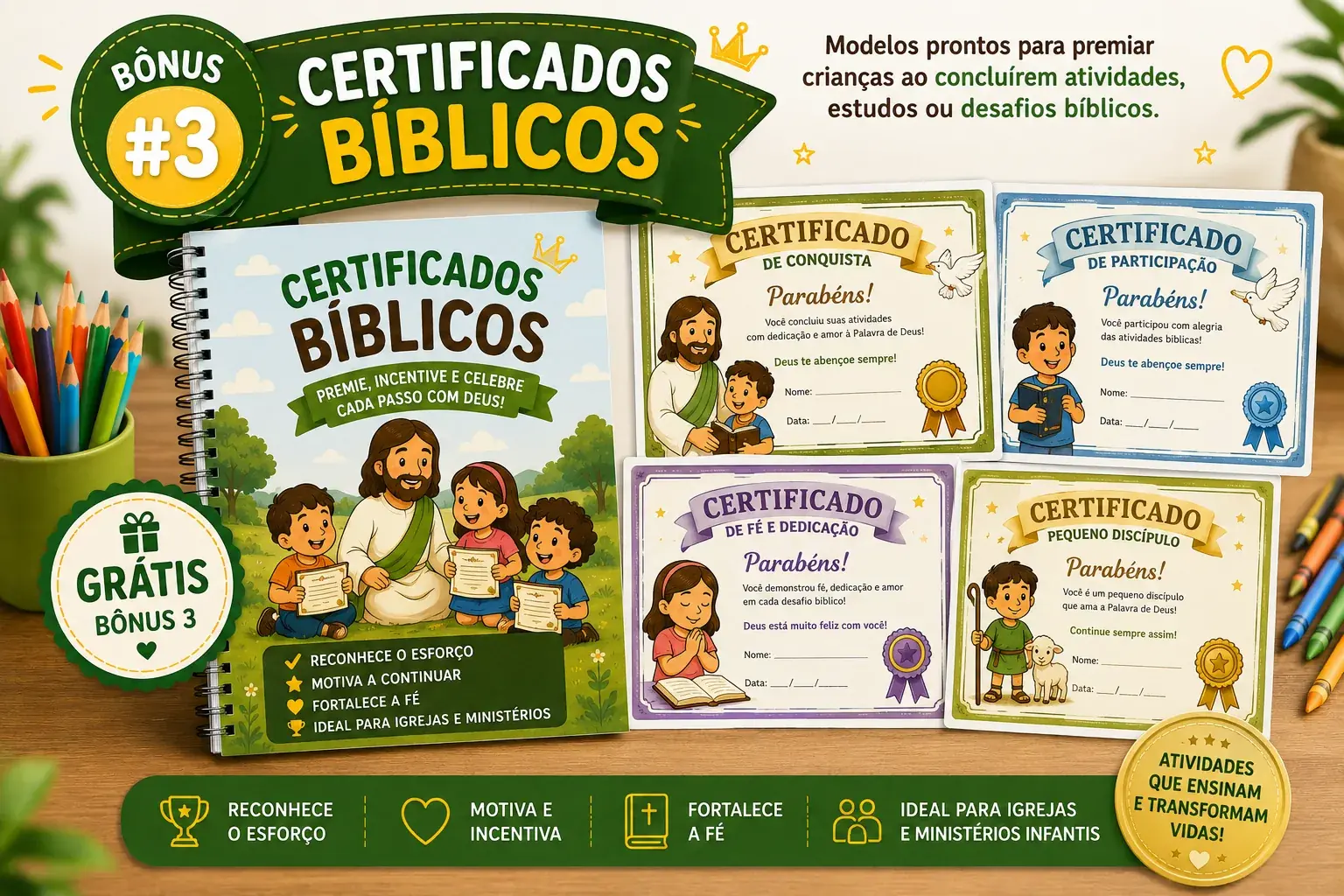 Bônus — Certificados Bíblicos
