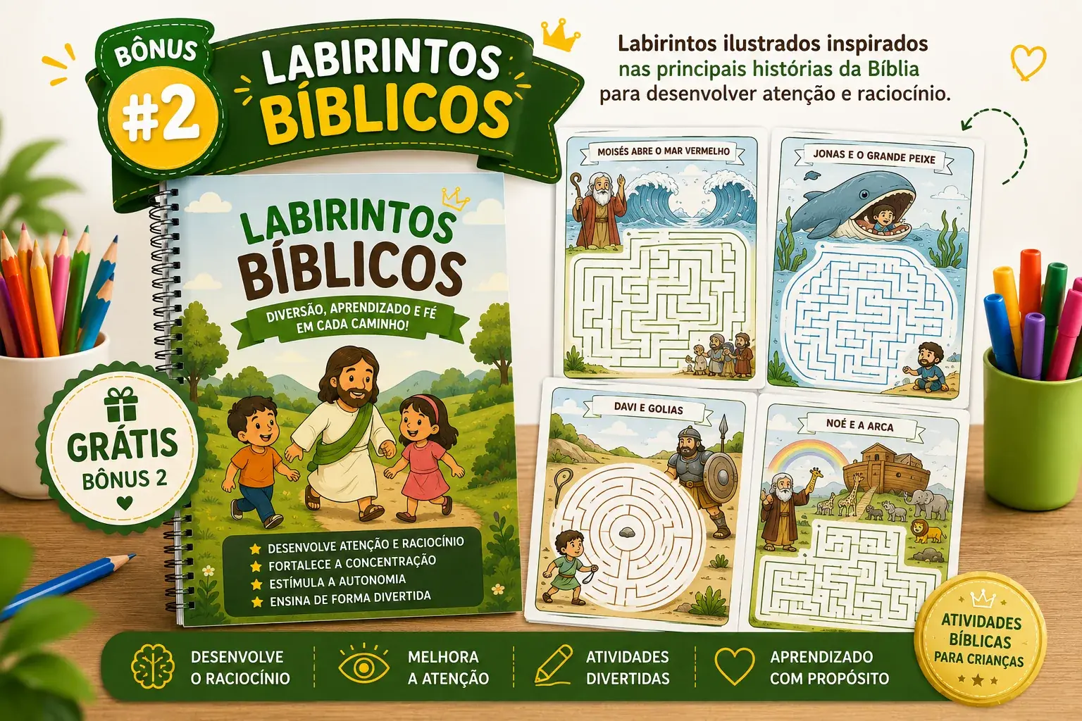 Bônus — Labirintos Bíblicos